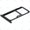 Nokia 8.1 (TA-1119) Sim tray + MicroSD tray black