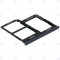 Samsung Galaxy A31 (SM-A315F) Sim tray + MicroSD tray prism crush black GH98-45432A