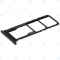 Huawei P40 Lite E (ART-L28 ART-L29) Sim tray + MicroSD card cover midnight black 51661PBJ