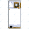 Samsung Galaxy M51 (SM-M515F) Middle cover white GH97-25354B