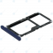 Sony Xperia L4 (XQ-AD52) Sim tray + MicroSD tray blue 501859501