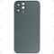 Battery cover incl. frame (without logo) matte midnight green for iPhone 11 Pro