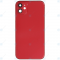 Battery cover incl. frame (without logo) red for iPhone 11