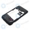 Xperia Tipo ST21i cover middle, middle housing 199BE90003A black