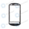 Huawei U8800 IDEOS X5 front cover, voorzijde zwart