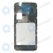 HTC Desire 601 Back, middlecover black incl. camera window