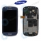 Samsung Galaxy S3 Mini (I8190) Display unit complete blue (GH97-14204B)