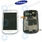 Samsung Galaxy S3 Mini (I8190) Display unit inclusief behuizing La Fleur (GH97-14457A)