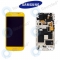 Samsung Galaxy S4 Mini (I9195) Display unit complete yellow (GH97-14766J)
