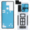 Xiaomi Redmi Note 13 Pro 4G (23117RA68G) Adhesive sticker battery cover rework kit