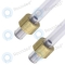 DeLonghi  Pressure hose 97mm incl. 2 bushes 5513212871 5513212871