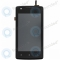 Lenovo A1000 Display module frontcover+lcd+digitizer black