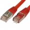 FTP CAT6 network cable 0.5 meter Type: S/FTP CAT6. Wires: AWG 27/7. Connector 1: RJ45 Male. Connector 2: RJ45 Male. Length: 0.5 meter. Color: Red. Halogen free: Yes.