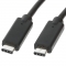 USB Type-C cable 0.5 meter Version: USB 3.1 SuperSpeed+. Connector types: USB 3.1 type-C Male to USB 3.1 type-C Male. Length: 0.5 meter. Color: Black.