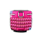 Nokia C3 keypad QWERTY, keyboard hot pink spare part 1027